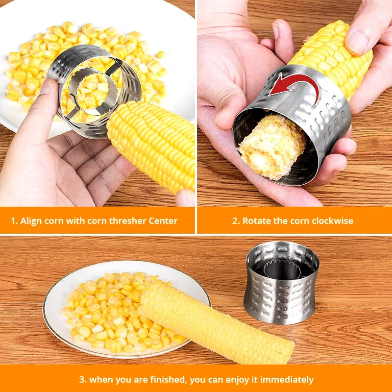 Stainless Steel Corn Stripper