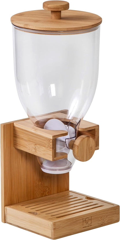 Honey-Can-Do Bamboo Cereal Dispenser