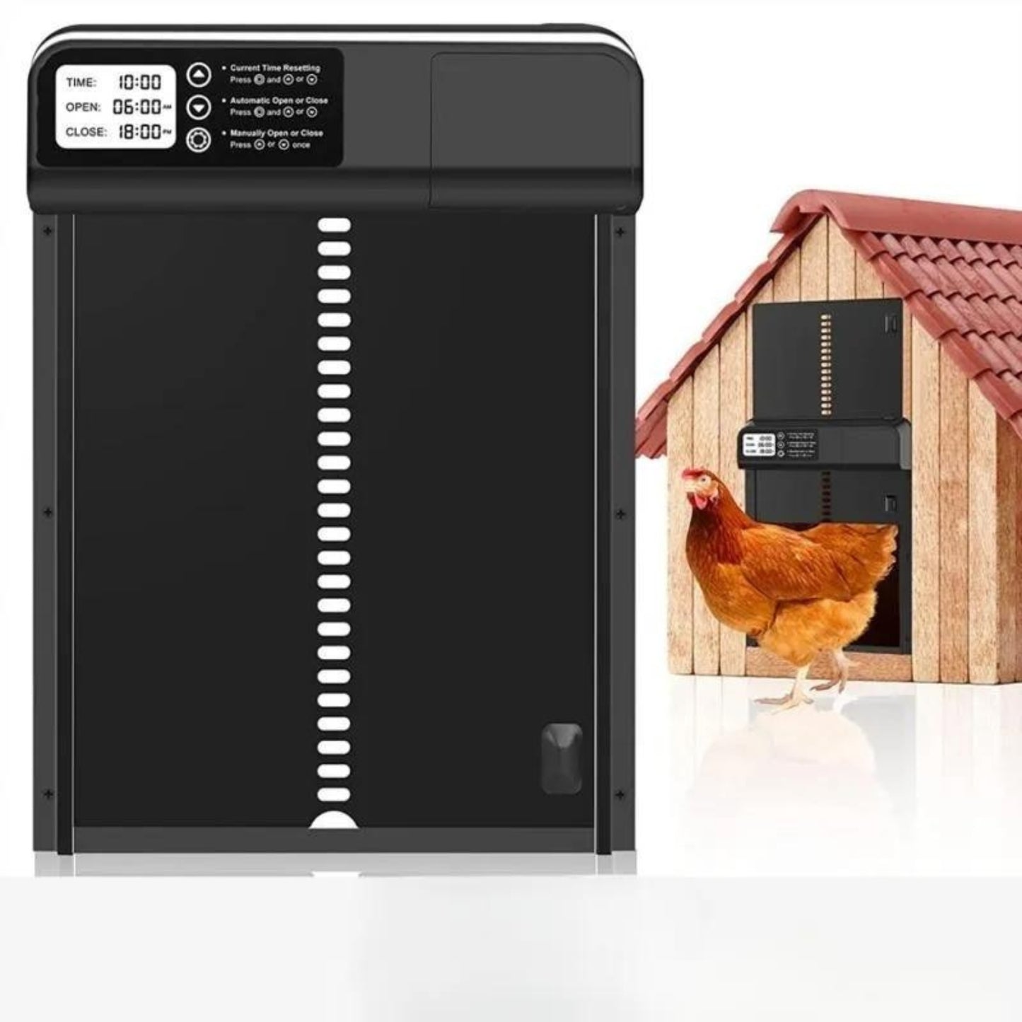 Automatic Chicken Coop Door with Timer by Chickenlife