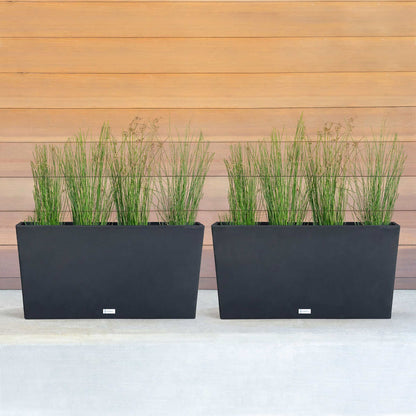 31" Veradek Trough Planter, Pack of 2