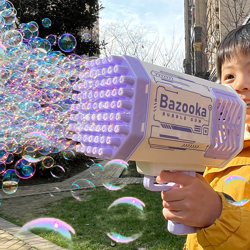 Bubble Gun Rocket 69 Holes With Light