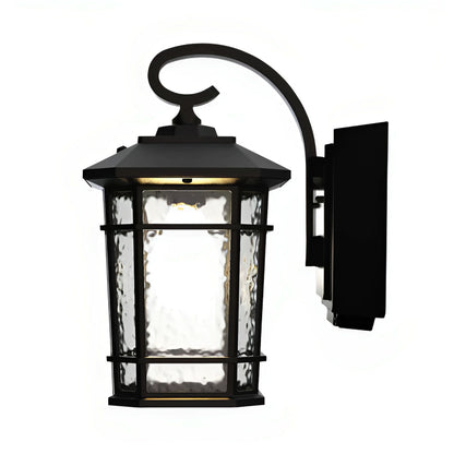 Koda Outdoor LED Wall Lantern with Power Outlet