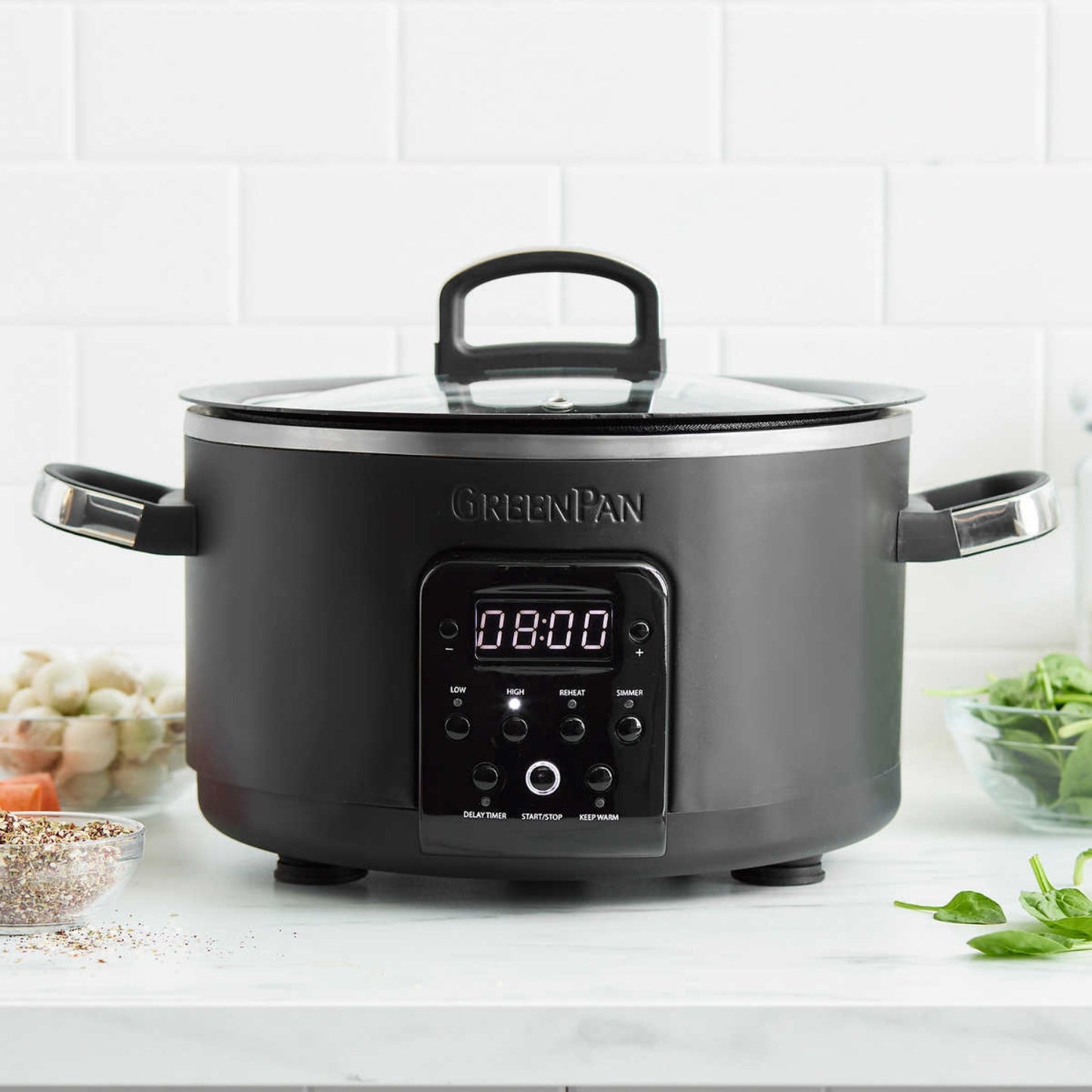 GreenPan 4-Quart Smart Slow Cooker