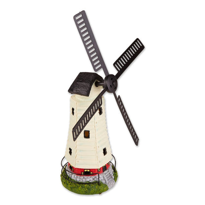 Solar Light-Up Lighthouse Windmill Garden Decor