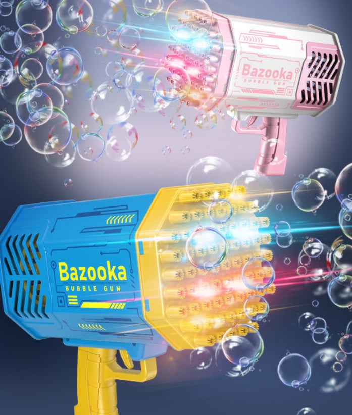 Bubble Gun Rocket 69 Holes With Light