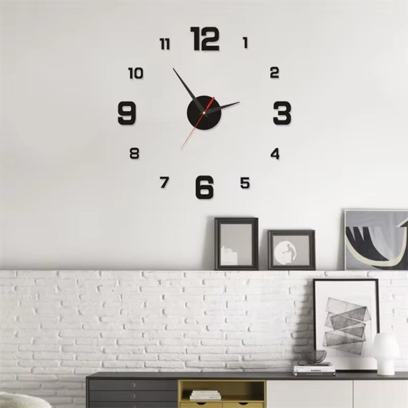 3D Luminous Frameless Wall Clock