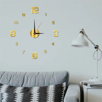 3D Luminous Frameless Wall Clock