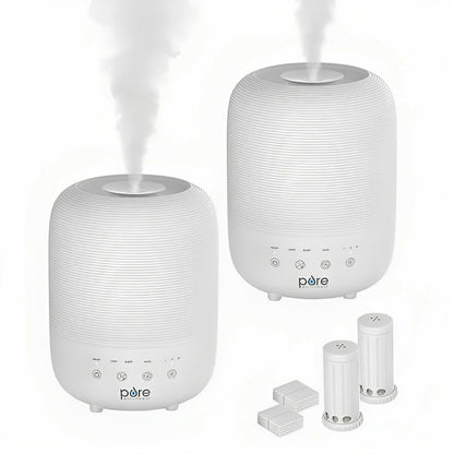 Pure Enrichment Humidifier Easy-Fill 0.79G , 2-pack Bundle