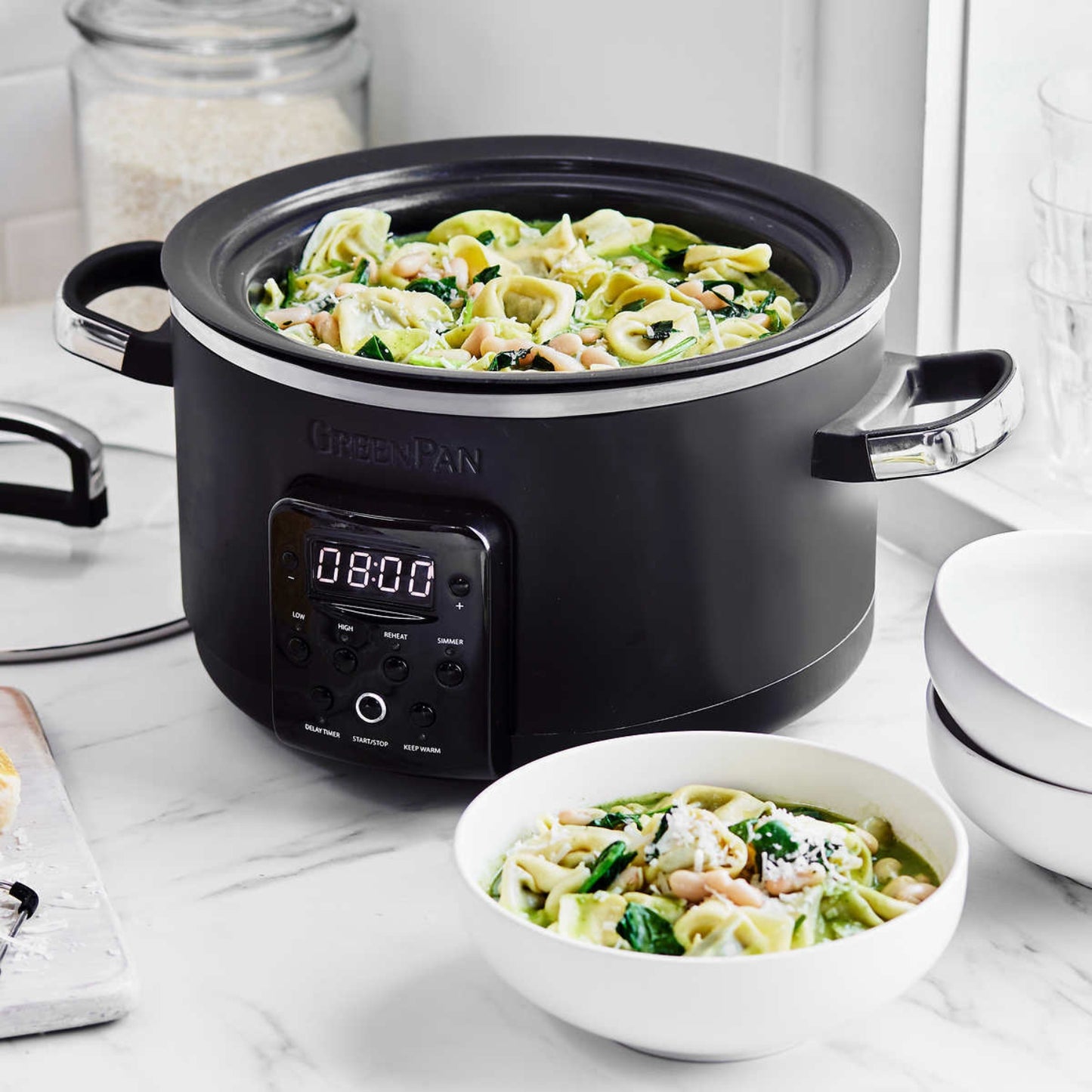 GreenPan 4-Quart Smart Slow Cooker