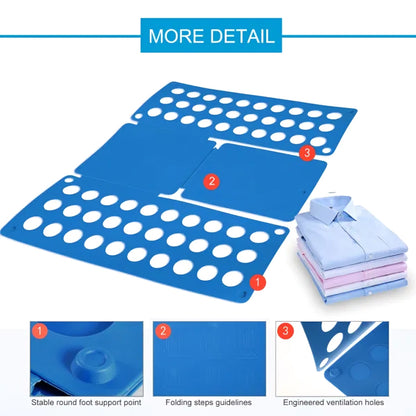 Durable Plastic Shirt Folding Board - Quick Fold