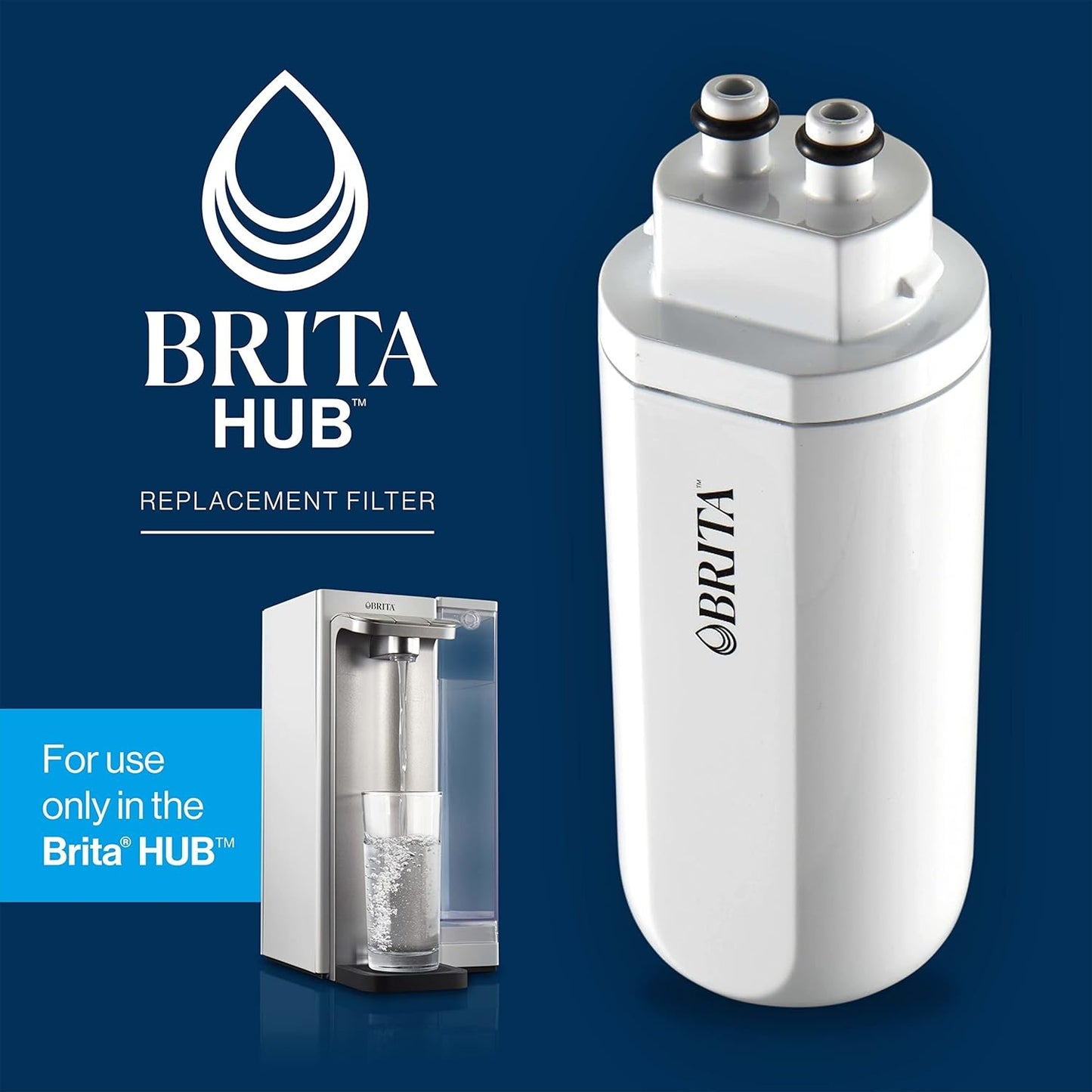 Brita Hub Instant Powerful Countertop Water Filtration Device