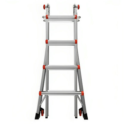 Little Giant MegaLite 17 Ladder with Tip & Glide Wheels