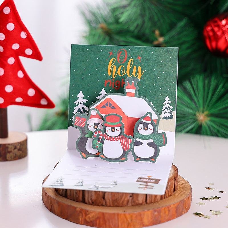 3D Christmas Greeting Cards