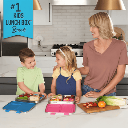 Bentgo Kids Stainless Steel Lunch Box, 2-pack