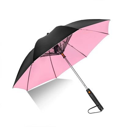 3-in-1 Umbrella with Fan, Spray and UV Protection