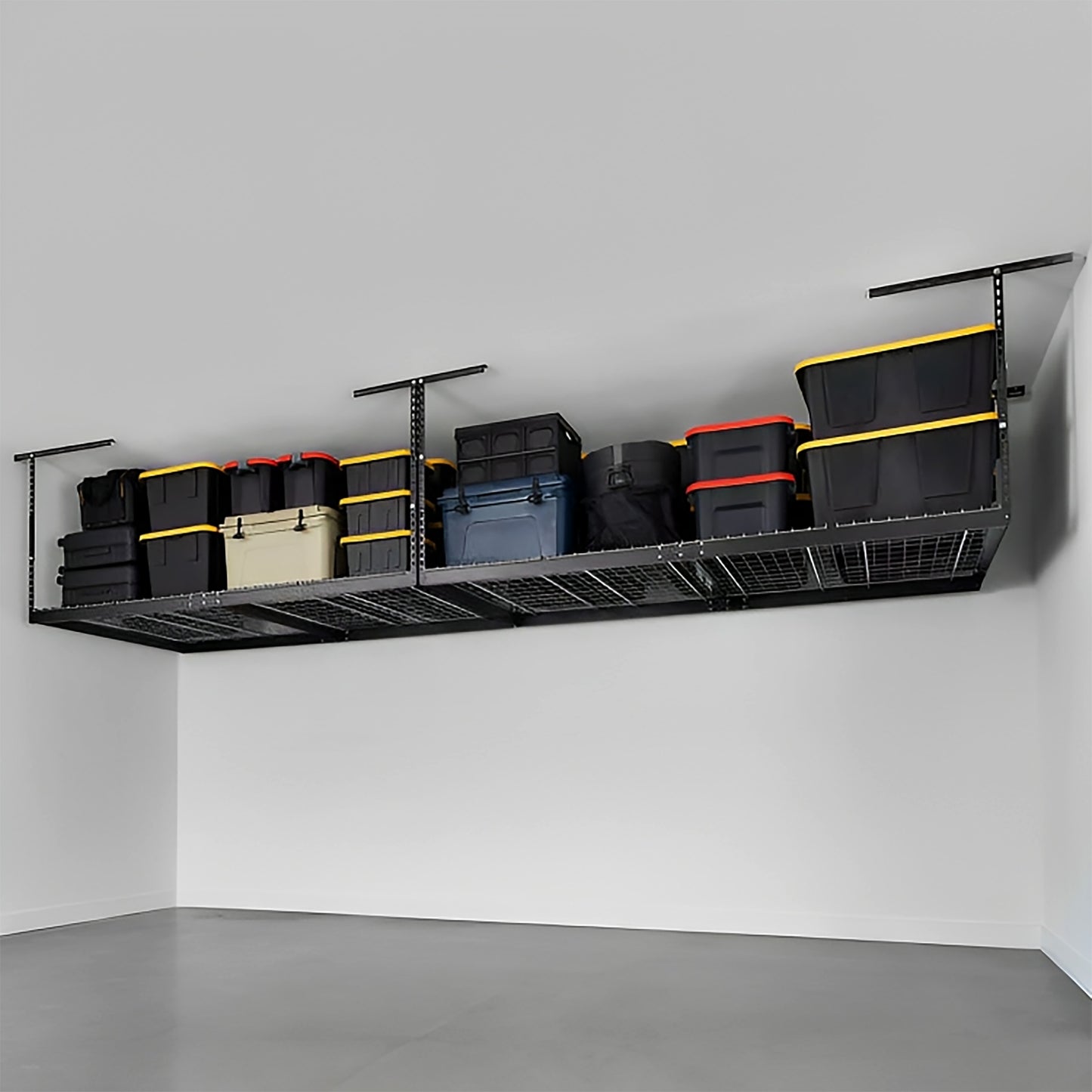 SafeRacks 4 ft. x 8 ft. garage overhead storage rack