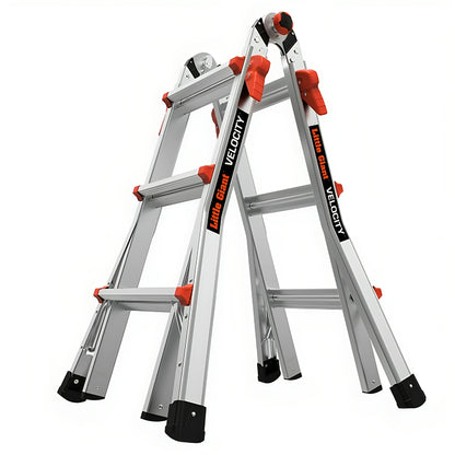 Little Giant MegaLite 17 Ladder with Tip & Glide Wheels