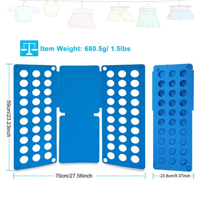 Durable Plastic Shirt Folding Board - Quick Fold