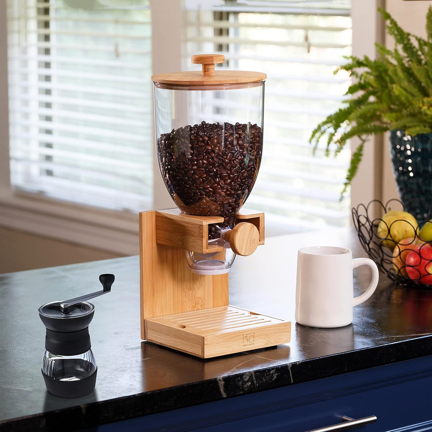 Honey-Can-Do Bamboo Cereal Dispenser