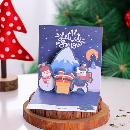 3D Christmas Greeting Cards