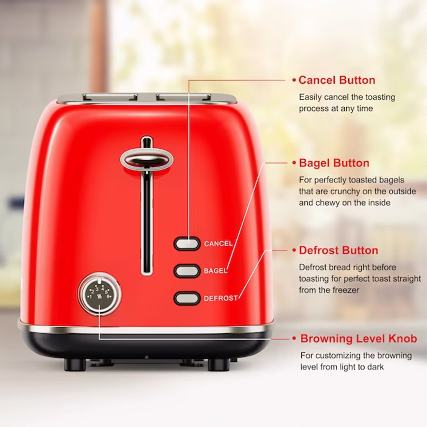 Galanz Retro 2 Slice Toaster and Electric Kettle