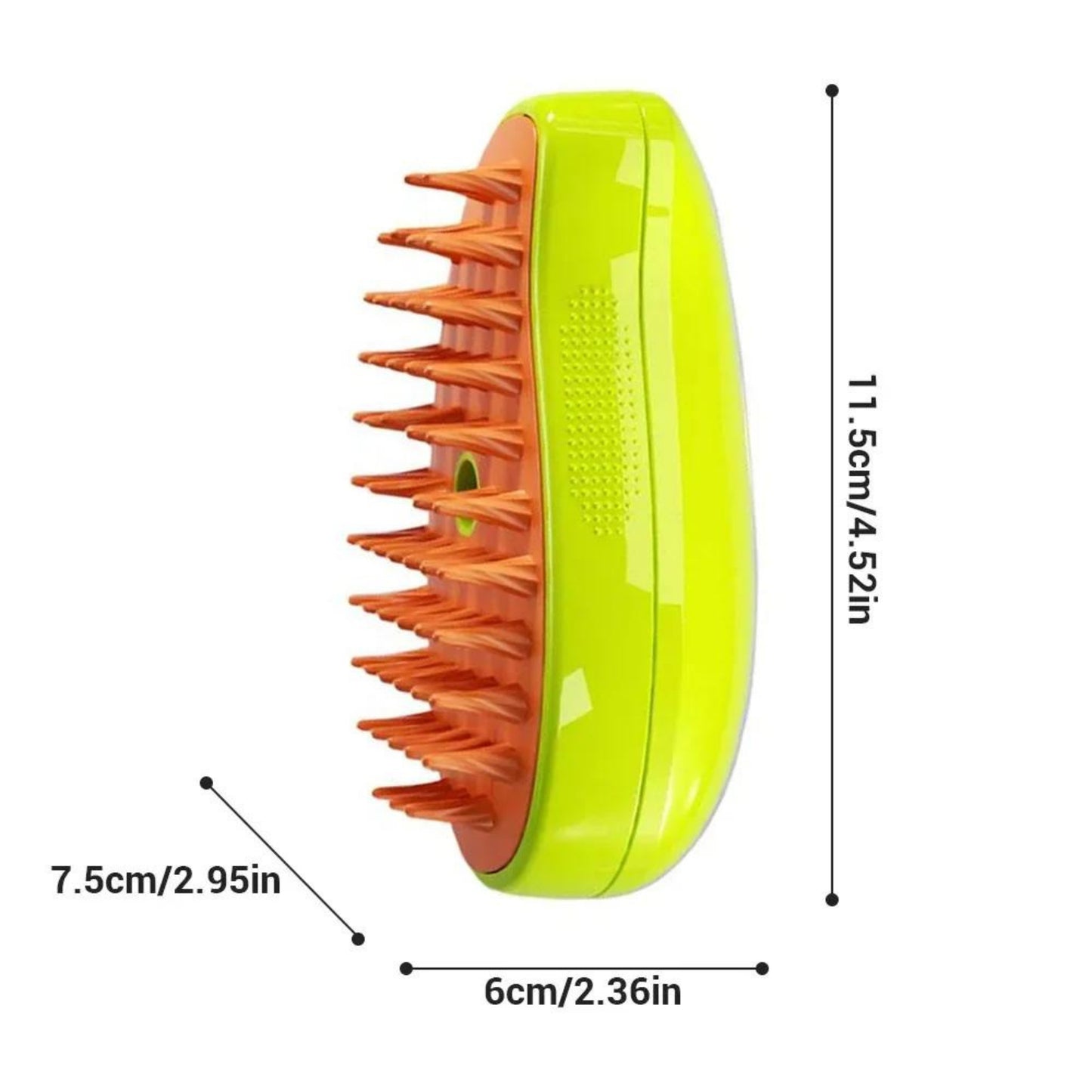 3-in-1 Steamy Pet Grooming Brush