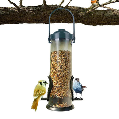 Squirrel-Proof Spinning Wild Bird Feeder