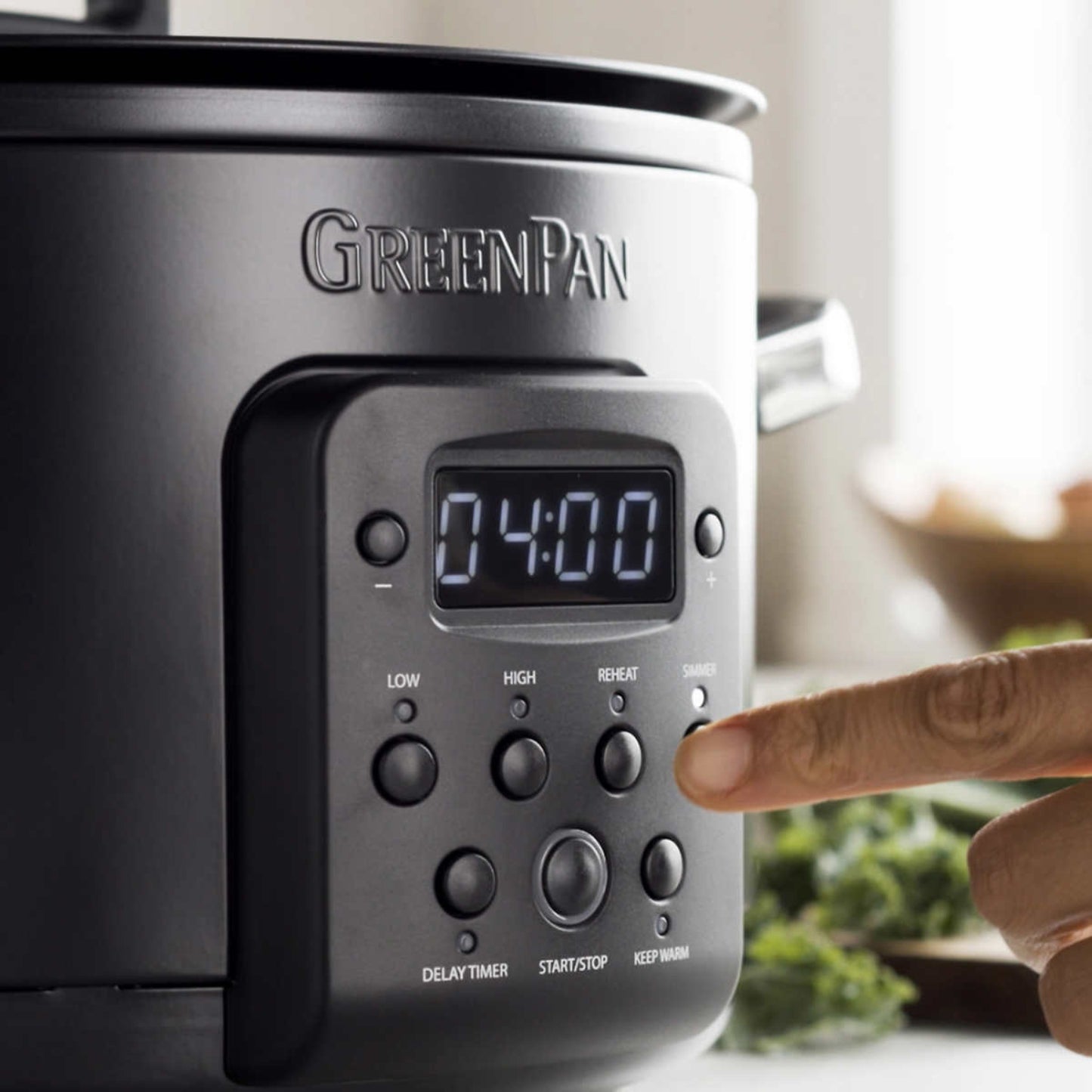 GreenPan 4-Quart Smart Slow Cooker