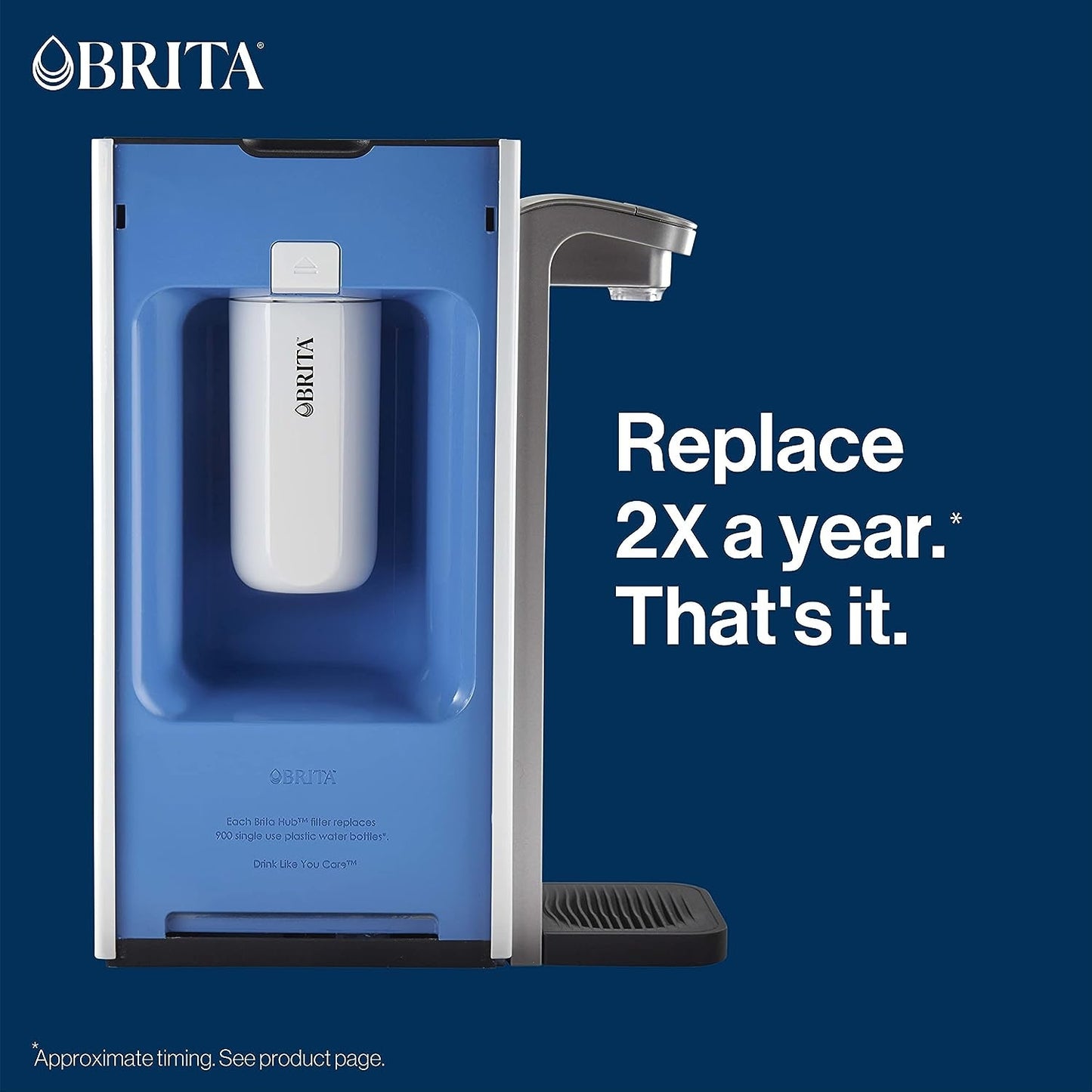 Brita Hub Instant Powerful Countertop Water Filtration Device