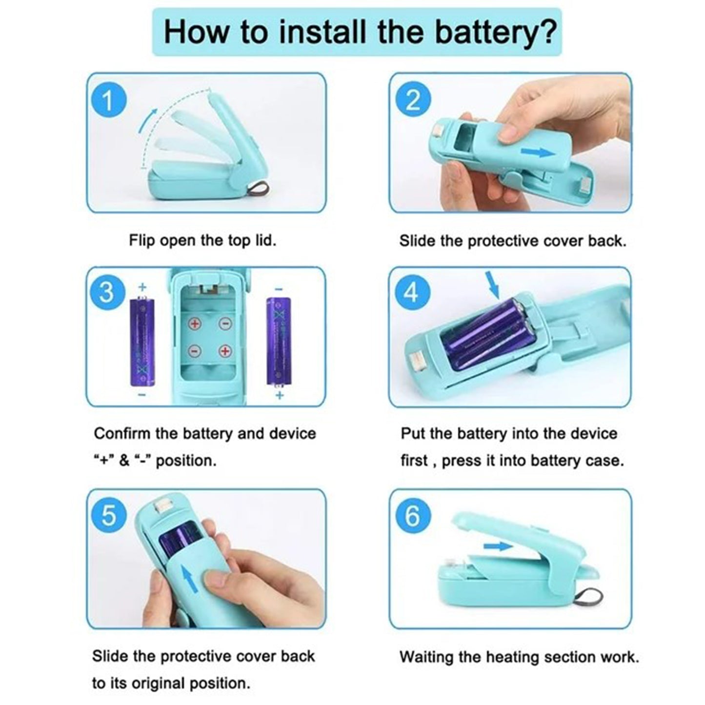 LMETJMA Handheld Vacuum Sealer - 2-in-1 Portable Sealer