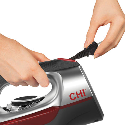 CHI Electronic Clothing Iron with Retractable Cord