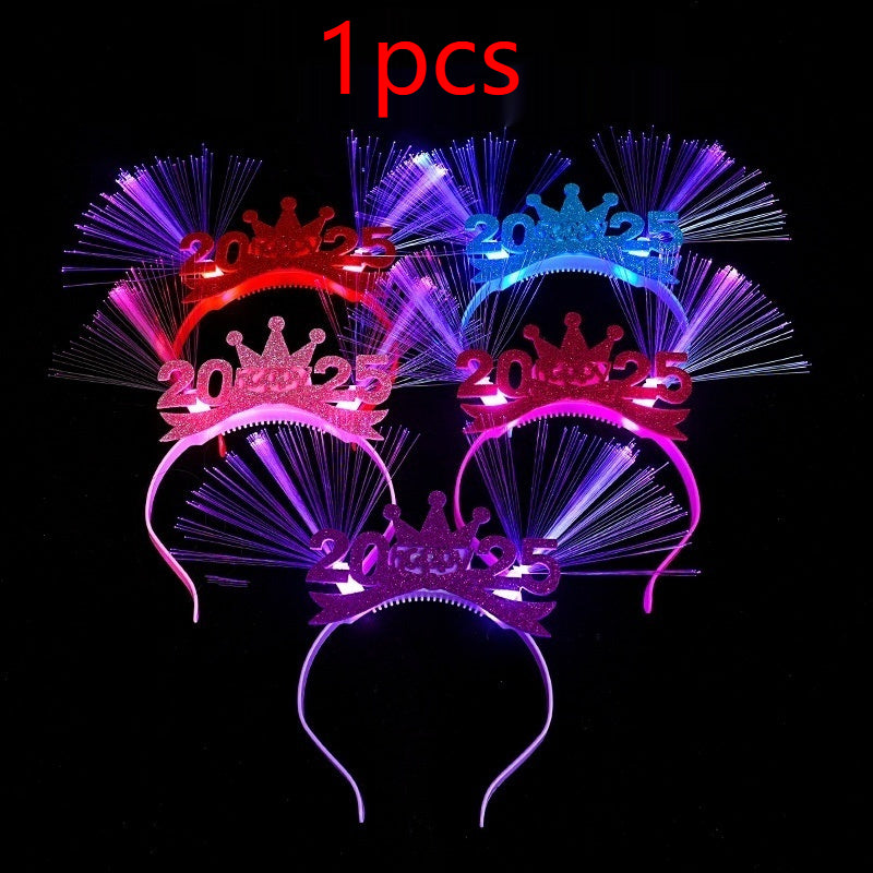 Luminous Barrettes New Year Headdress