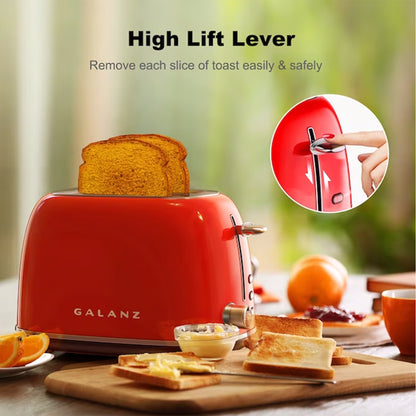 Galanz Retro 2 Slice Toaster and Electric Kettle