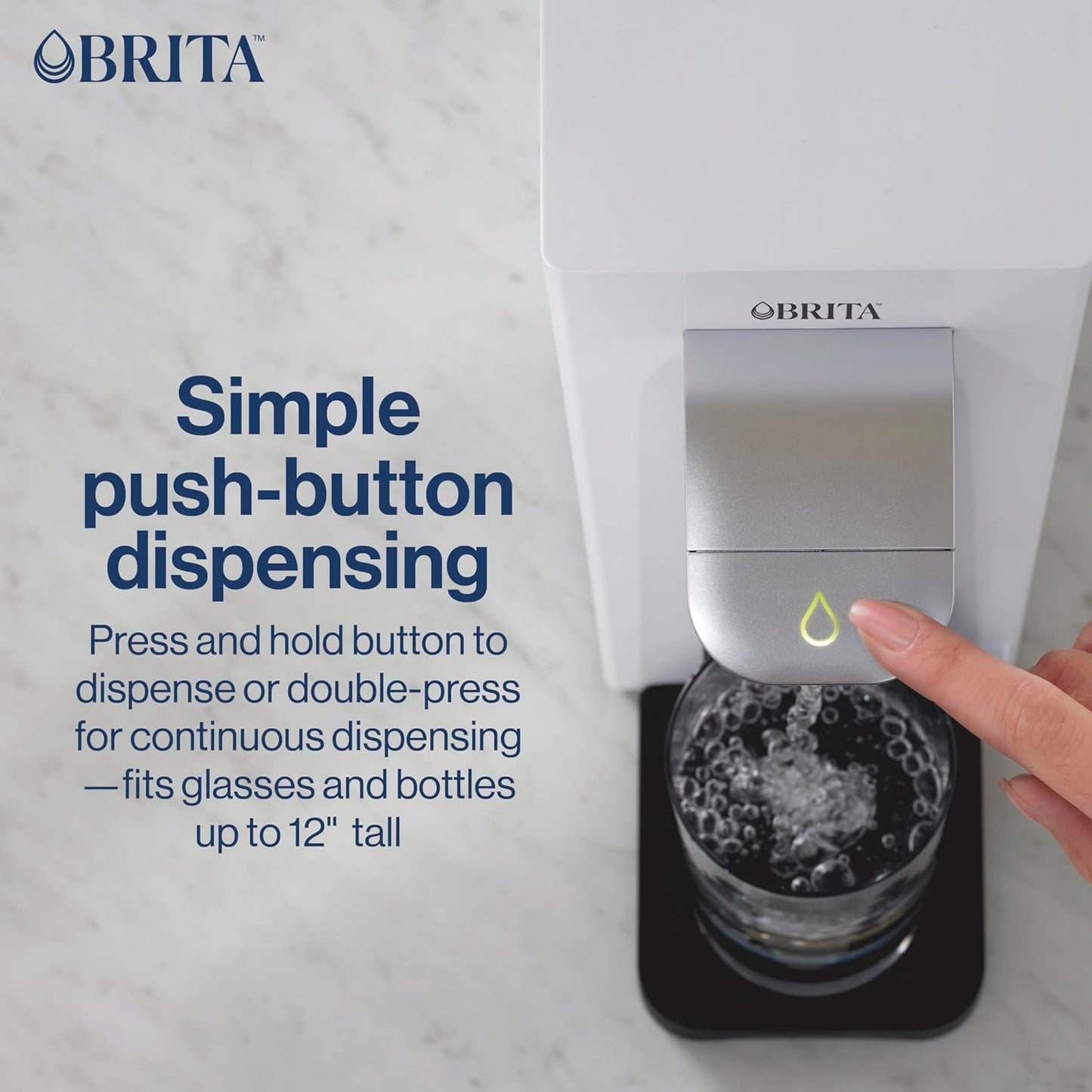 Brita Hub Instant Powerful Countertop Water Filtration Device