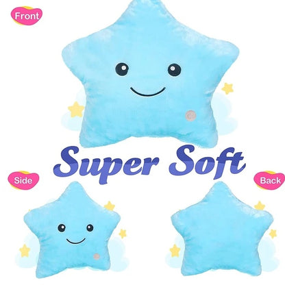 Twinkle Star LED Plush Pillow