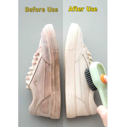 Automatic Liquid Discharge Shoe Brush