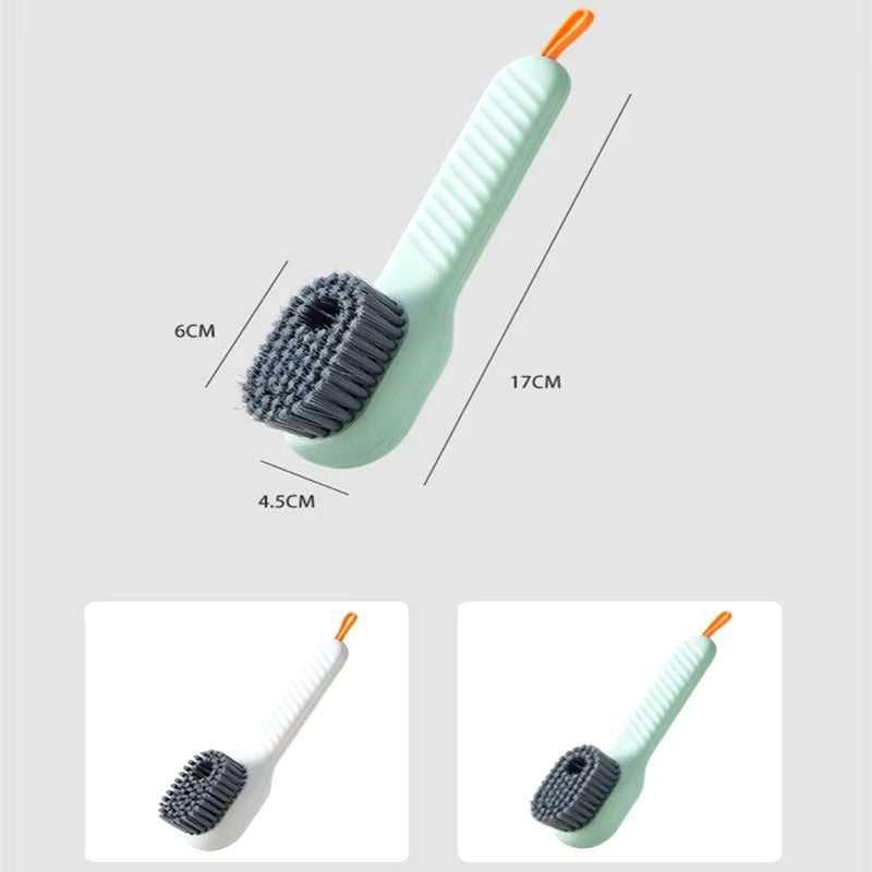 Automatic Liquid Discharge Shoe Brush