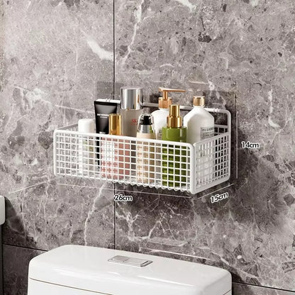 No-Punch Multifunctional Bathroom & Kitchen Organizer