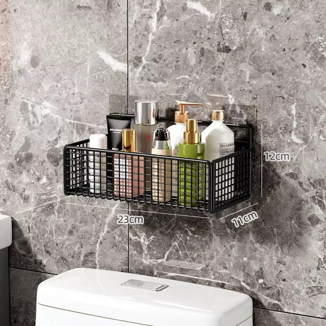 No-Punch Multifunctional Bathroom & Kitchen Organizer