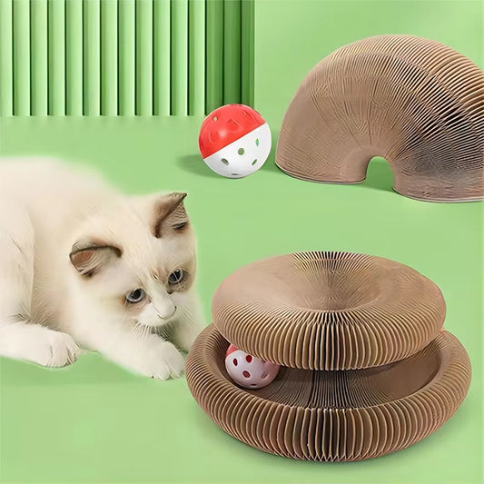 Foldable Magic Organ Cat Scratching Board