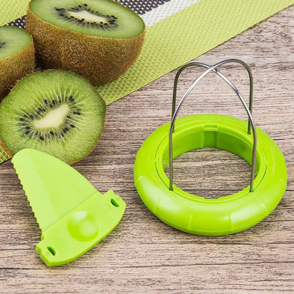 Detachable Kiwi Cutter & Fruit Peeler