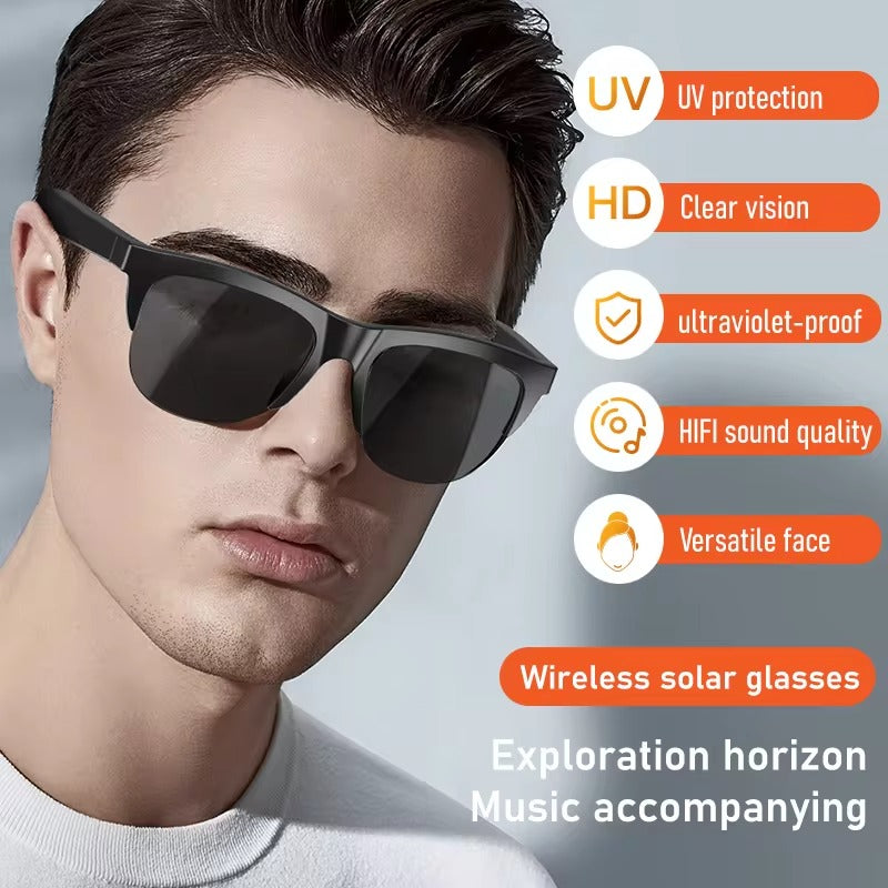 F06 Connected Bezel IP4 Waterproof Wireless Android Glasses