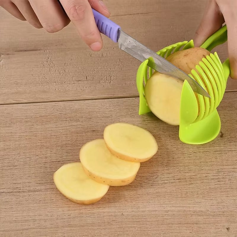 Handheld Tomato & Vegetable Slicer