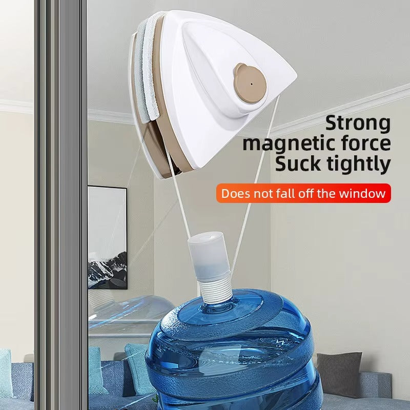 Magnetic Double-Sided Window Cleaner Brush