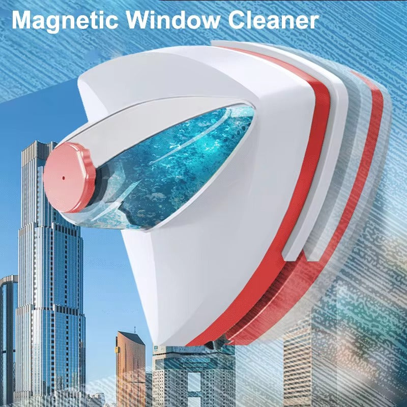 Magnetic Double-Sided Window Cleaner Brush