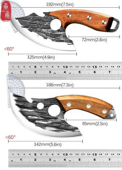 Multifunctional Stainless Steel Kitchen Knife