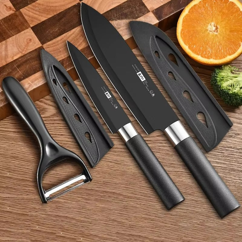 Rust-Proof Stainless Steel 3-Piece Kitchen Knife Set