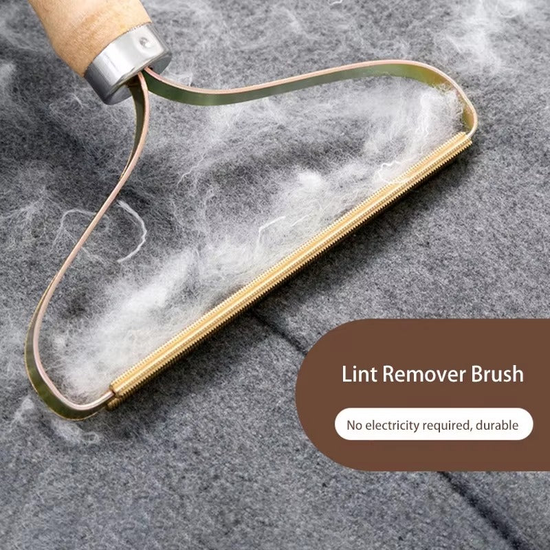 Portable Lint & Pet Hair Remover Brush