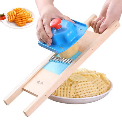 Potato Grid Slicer - Vegetable Cutter for Fries & More