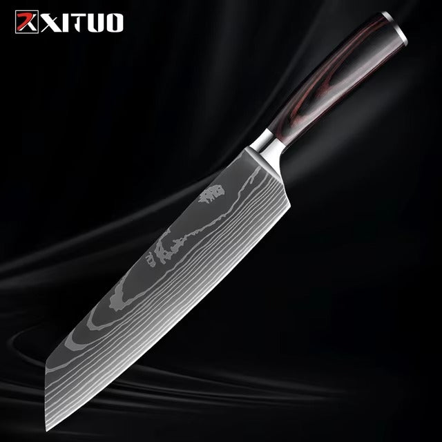 1-9 PCS Kitchen Knife Set